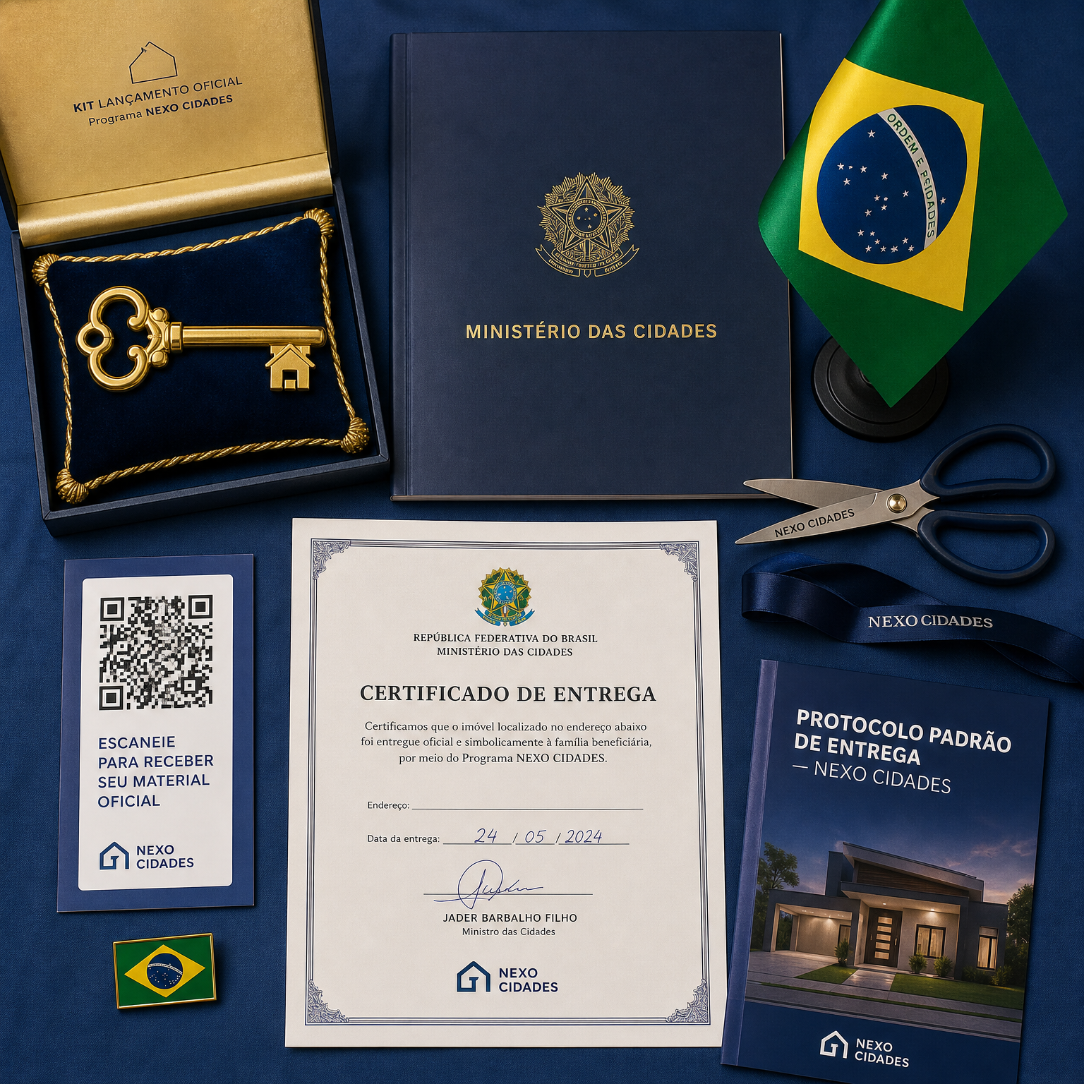 Kit padrão de lançamento